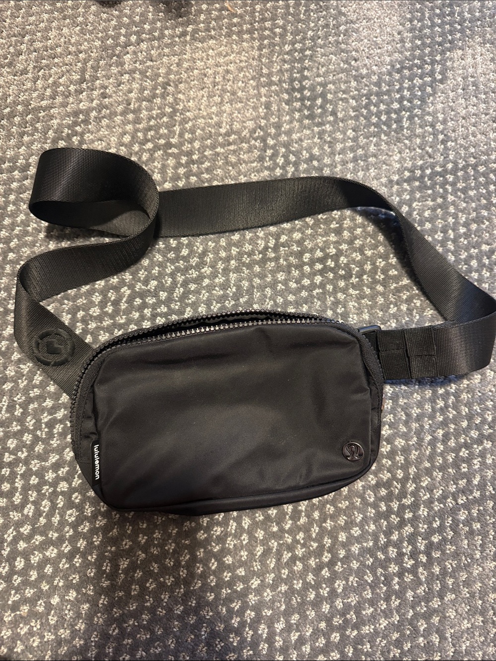 lululemonw athletica Black Everyday Waist Pouch